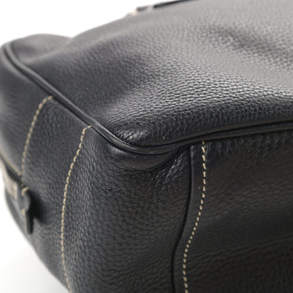 Prada Vitello Daino Bowler Black 12 of 14