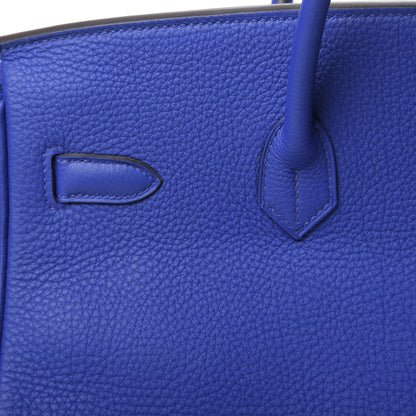 Hermes Togo Birkin 35 Bleu Electrique 9 of 28
