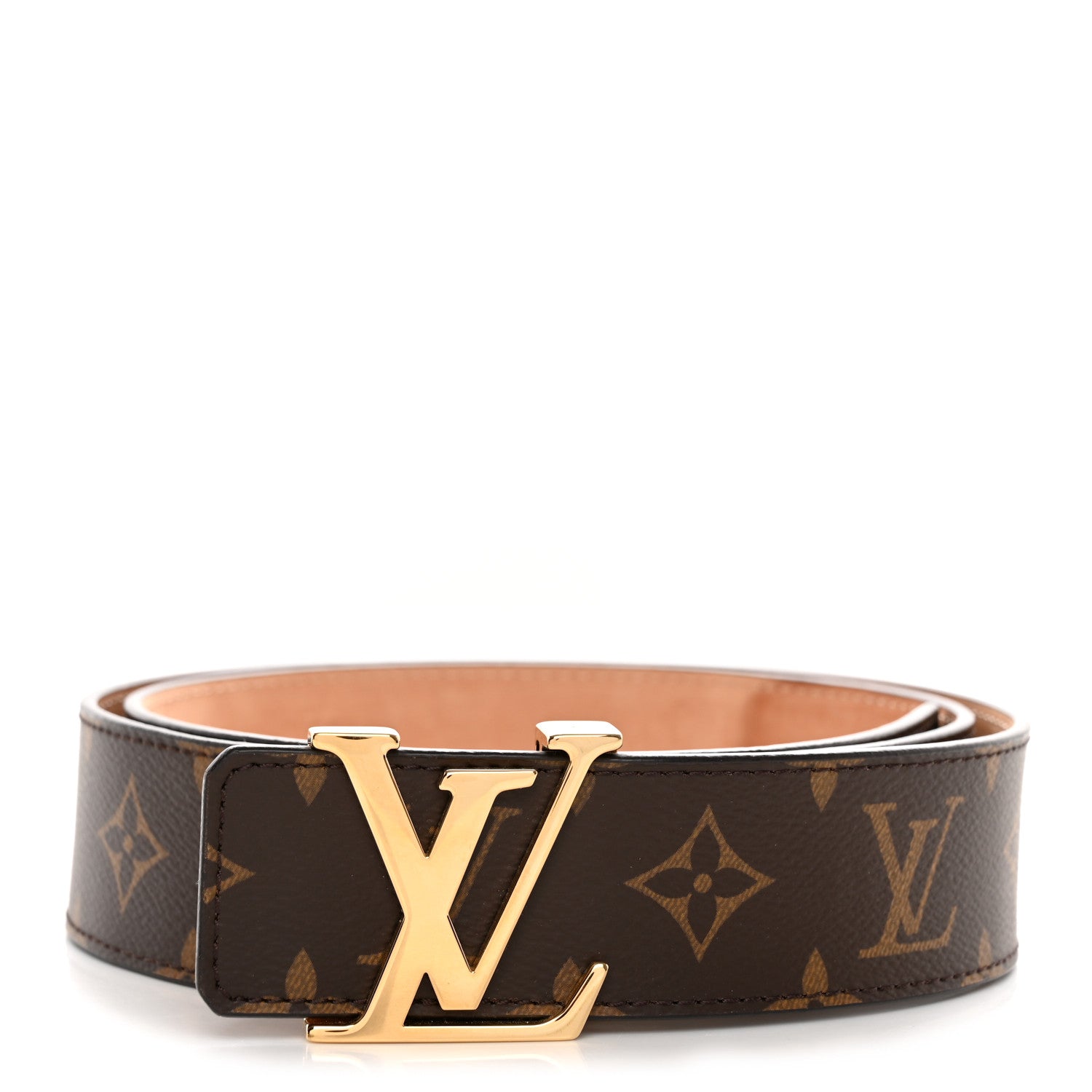 Louis Vuitton Monogram 40mm LV Initiales Belt 95 38 1 of 11