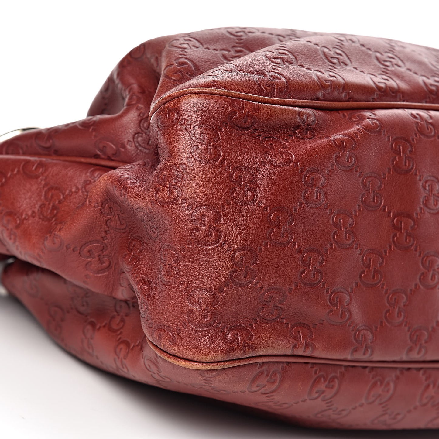 Guccissima Medium Sukey Top Handle Tote Raspberry Candy
