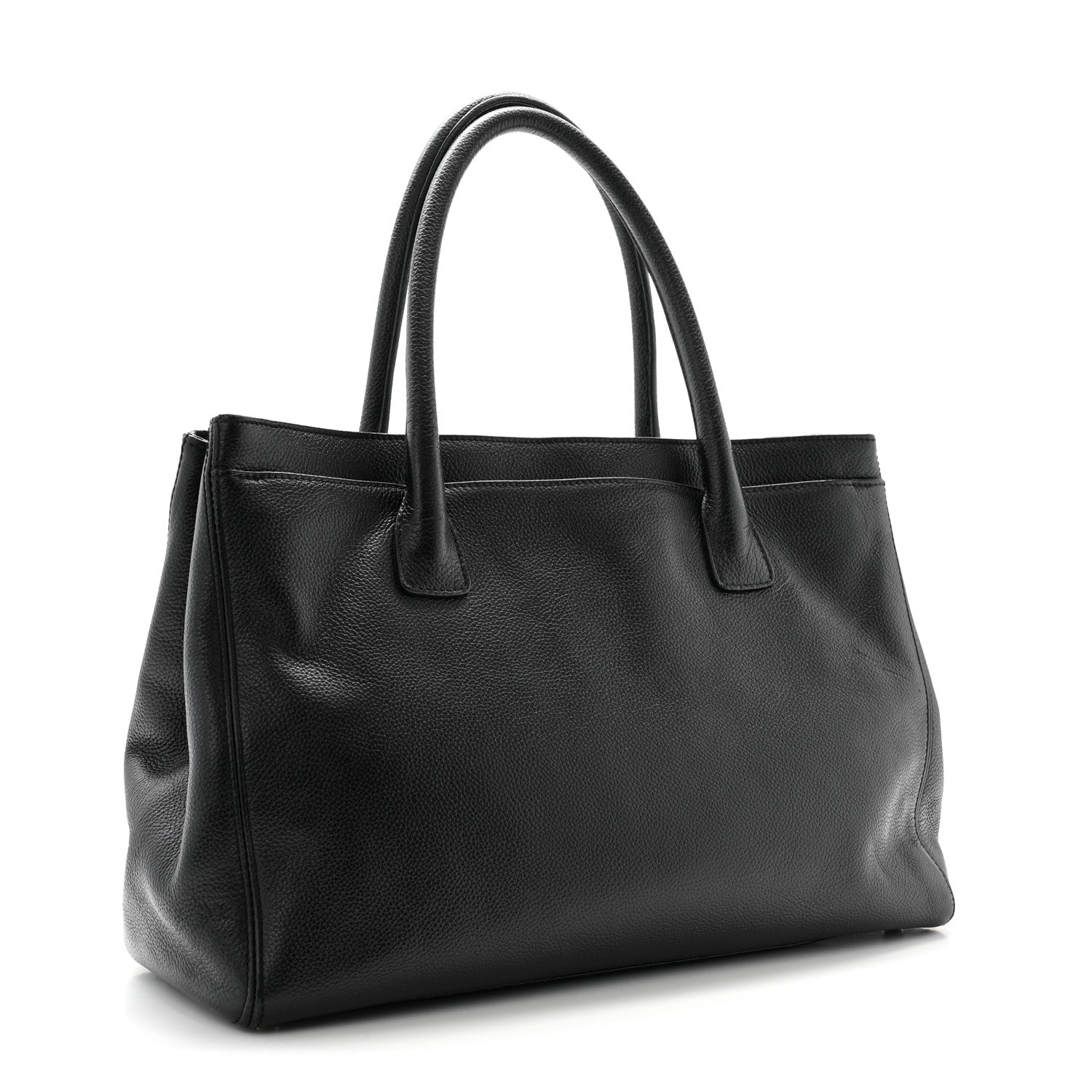 Chanel Caviar Cerf Executive Shopper Tote Black 3 of 12