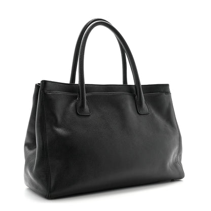 Chanel Caviar Cerf Executive Shopper Tote Black 3 of 12