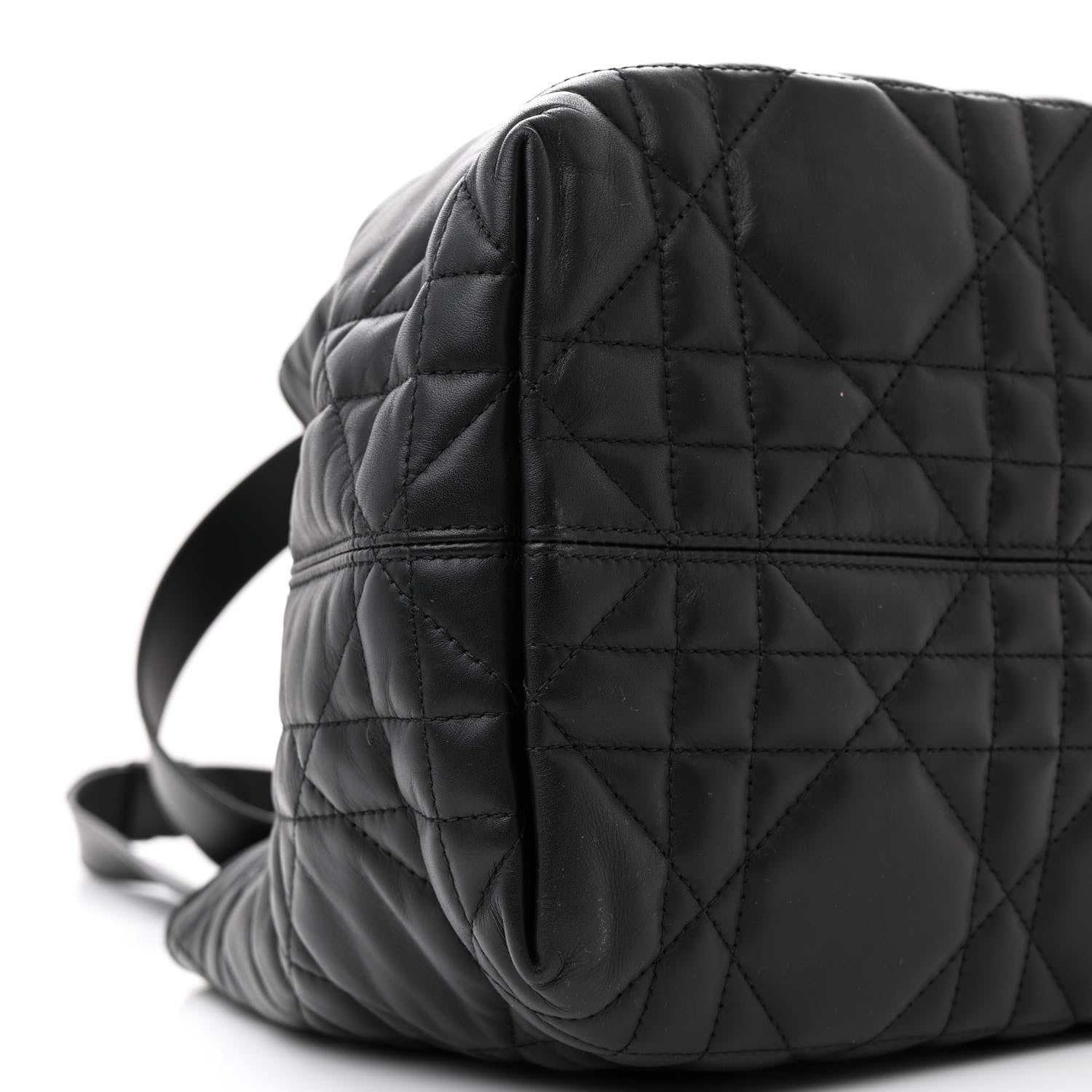 Christian Dior Calfskin Macrocannage Medium Toujours Black 11 of 13