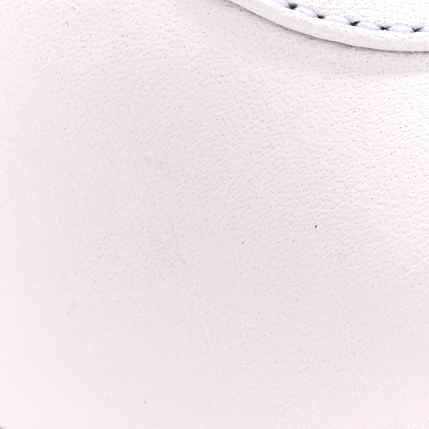Calfskin Grosgrain Cap Toe CC Moccasin Loafers 40 White Black