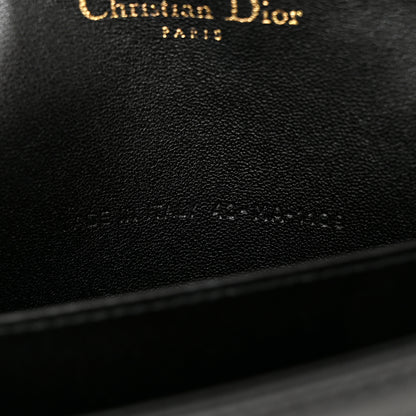 Christian Dior Lambskin Cannage Lady Dior Pouch Black 8 of 12