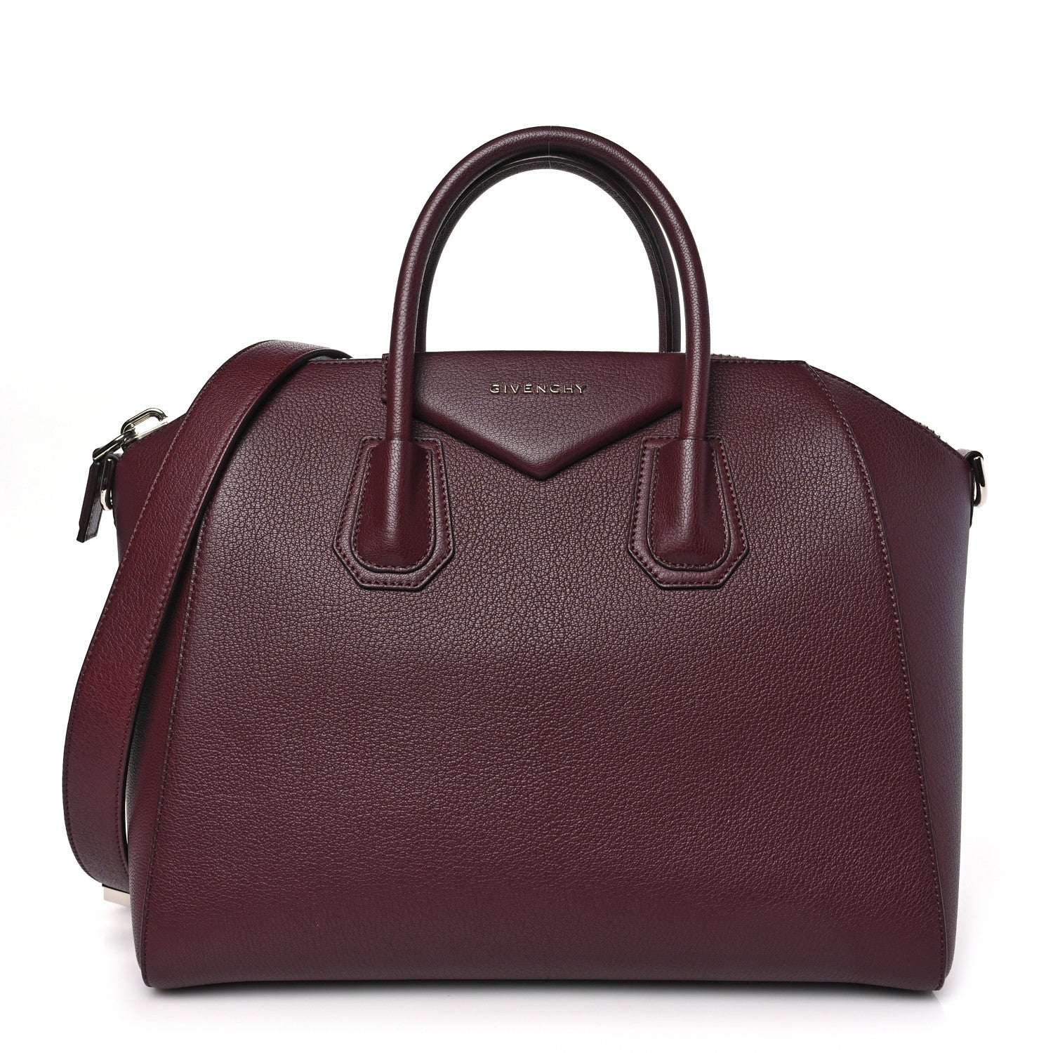 Givenchy Sugar Goatskin Medium Antigona Oxblood 1 of 9