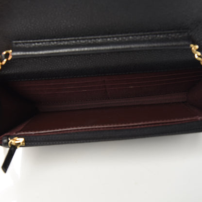 Chanel Caviar Quilted Wallet On Chain WOC Black 5 of 11