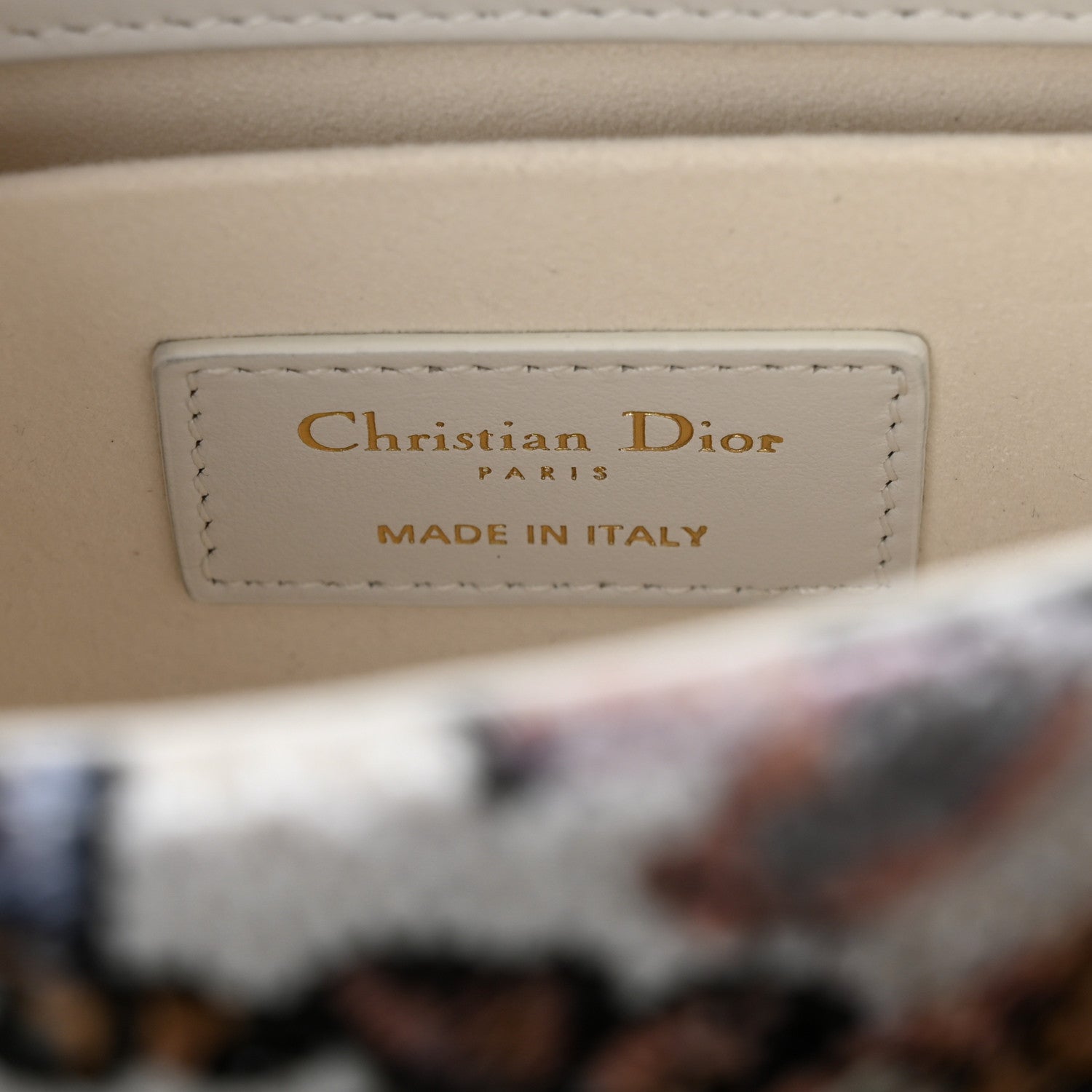 Christian Dior Calfskin Sequin Embroidered Butterfly Lady D-Joy Multicolor 6 of 10