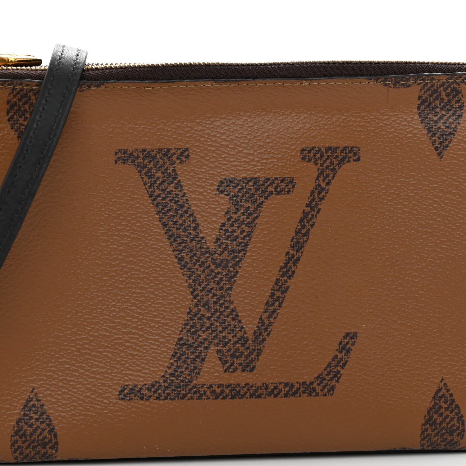 Louis Vuitton Reverse Monogram Giant Double Zip Pochette 8 of 10