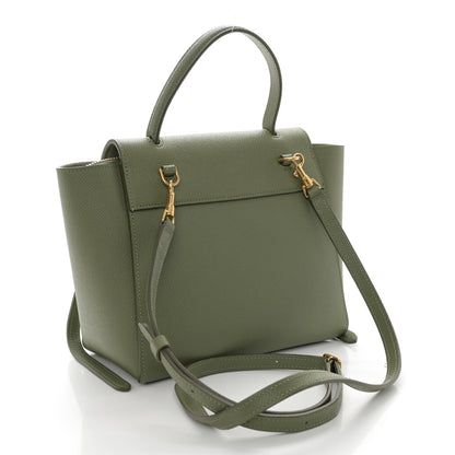 Celine Grained Calfskin Nano Belt Bag Light Khaki 3 of 12