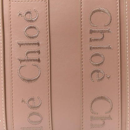 Chloe Calfskin Small Woody Tote Anemone Pink 9 of 11