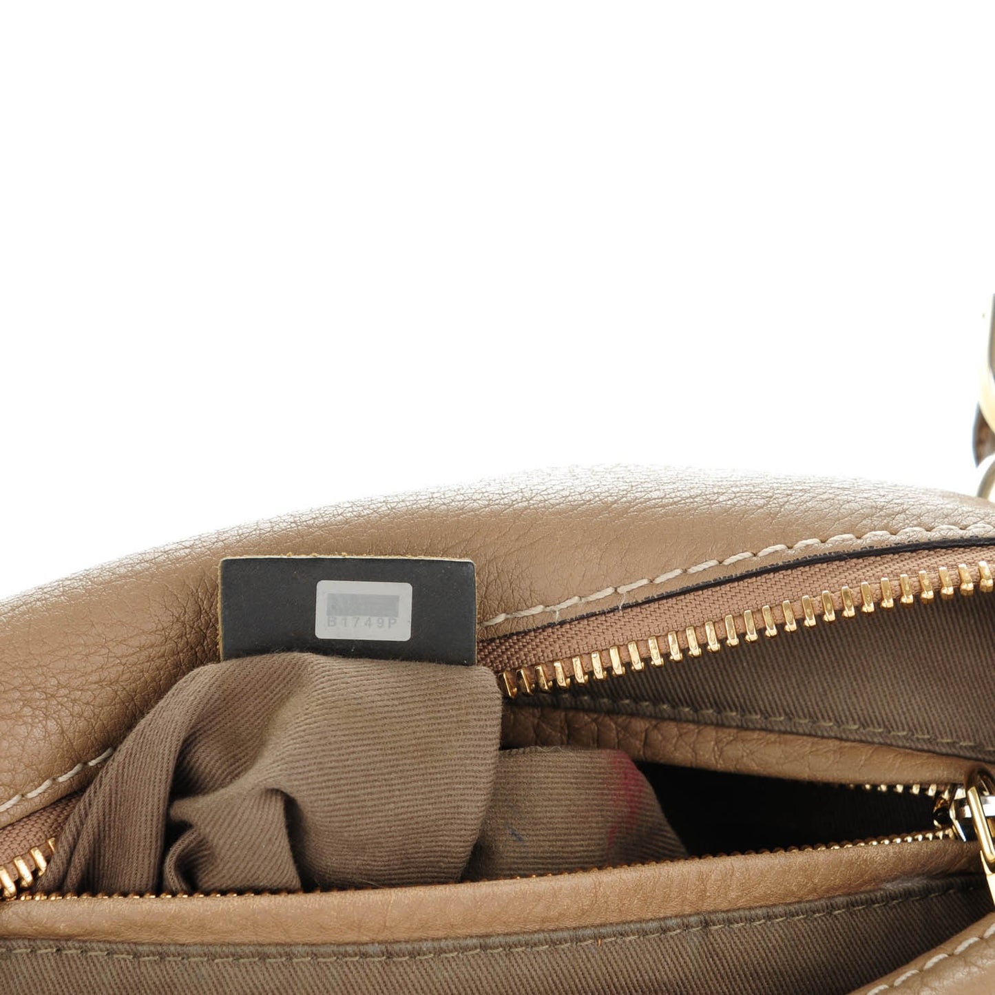 Calfskin Medium Marcie Satchel Nut