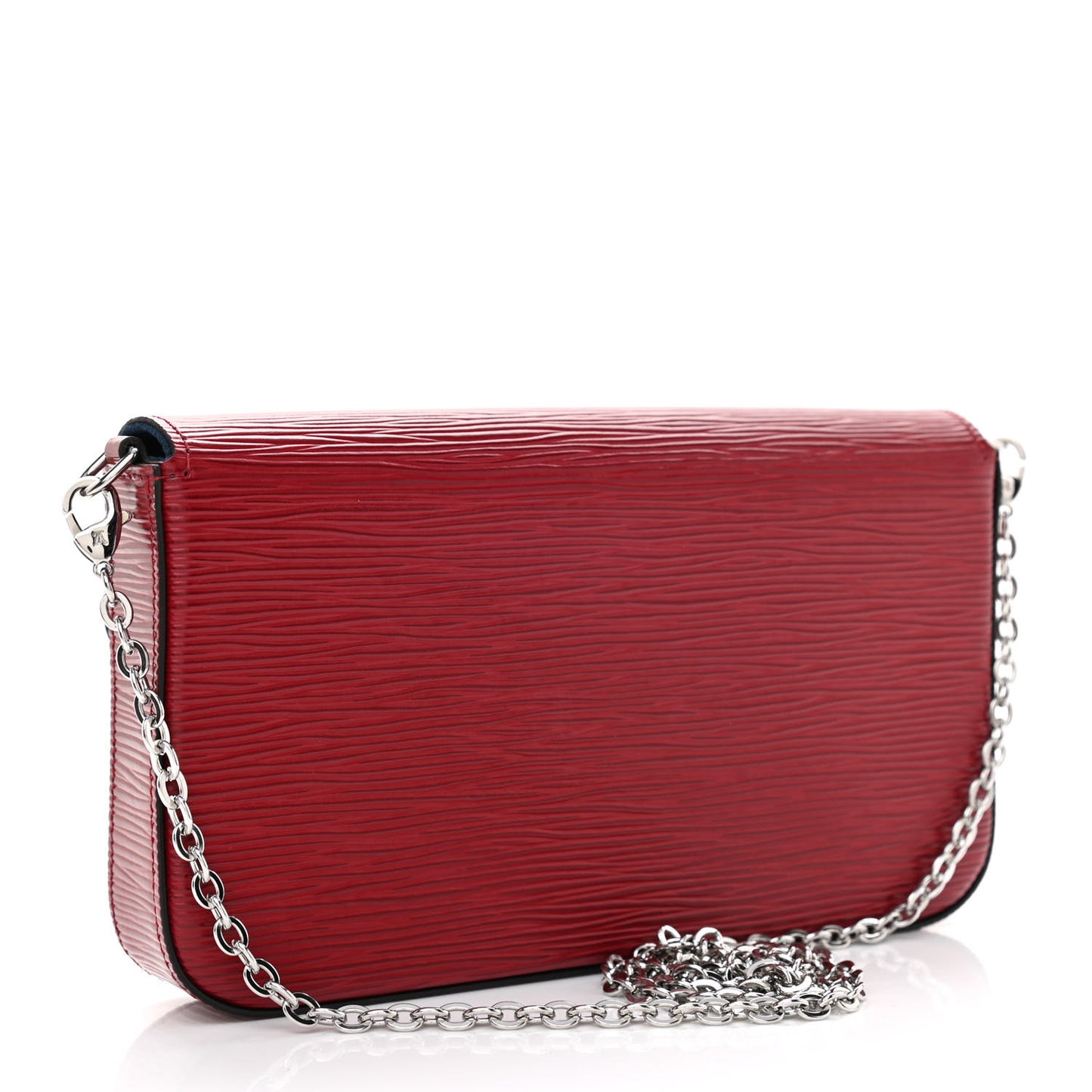 Epi Pochette Felicie Cherry Berry