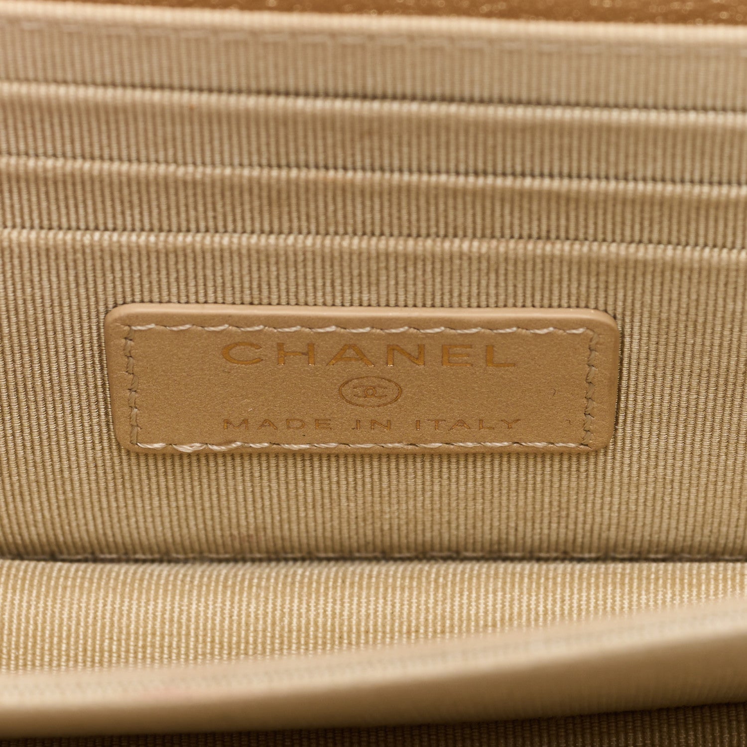 Chanel Metallic Lambskin Quilted Mini Wallet On Chain WOC Gold 5 of 8