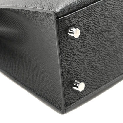 Hermes Epsom Kelly Sellier 25 Black 8 of 9