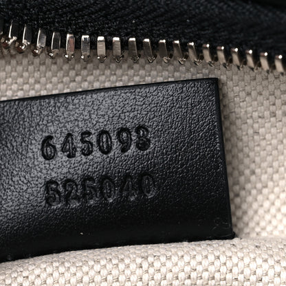 Gucci Calfskin GG Tennis Embossed Pocket Belt Bag Black 7 of 9