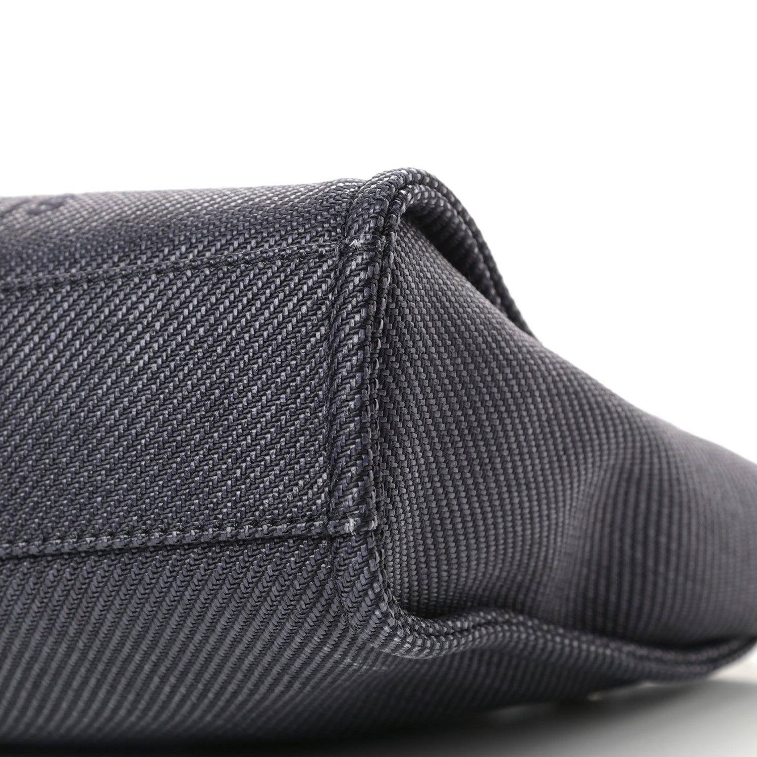 Chanel Mixed Fibers Calfskin Mini Deauville Tote Black 9 of 10