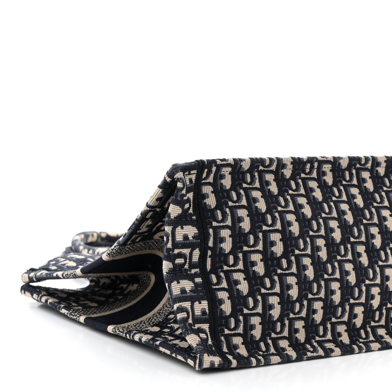 Christian Dior Oblique Medium Book Tote Blue Multicolor 9 of 10