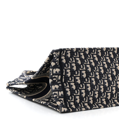 Christian Dior Oblique Medium Book Tote Blue Multicolor 9 of 10