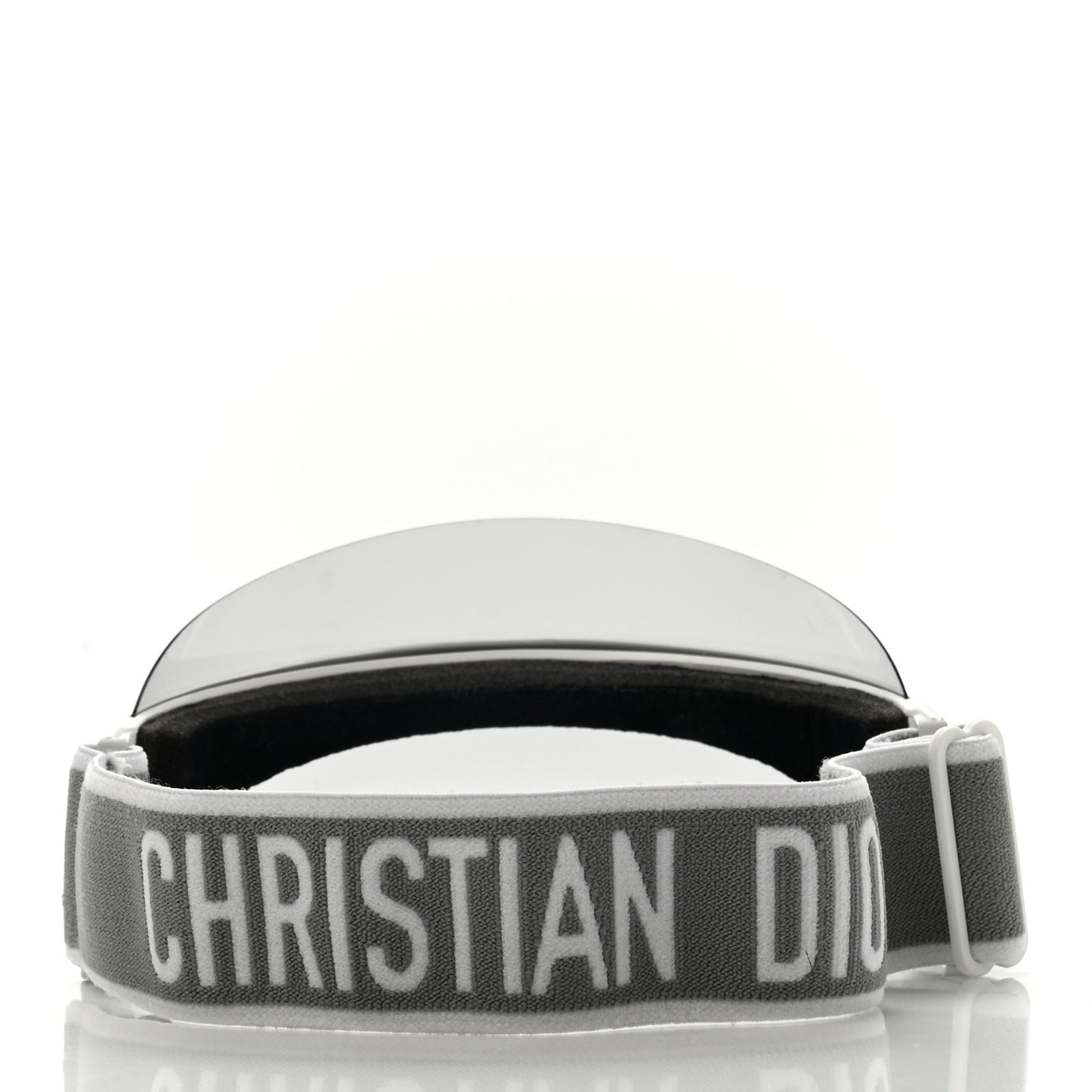 Mirrored DiorClub1 Sun Visor Grey