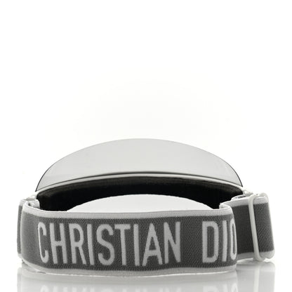 Christian Dior Mirrored DiorClub1 Sun Visor Grey 6 of 11