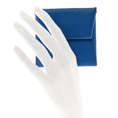 Hermes Evercolor Bastia Coin Purse Bleu Frida 2 of 8