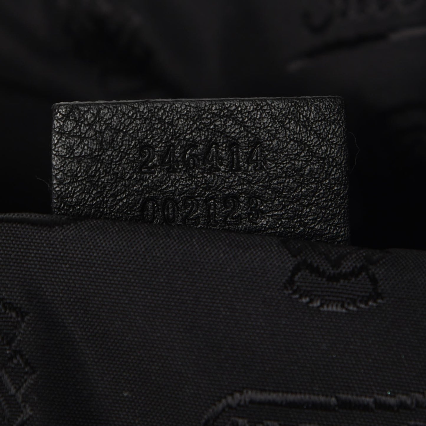 Guccissima Medium Classic Backpack Black