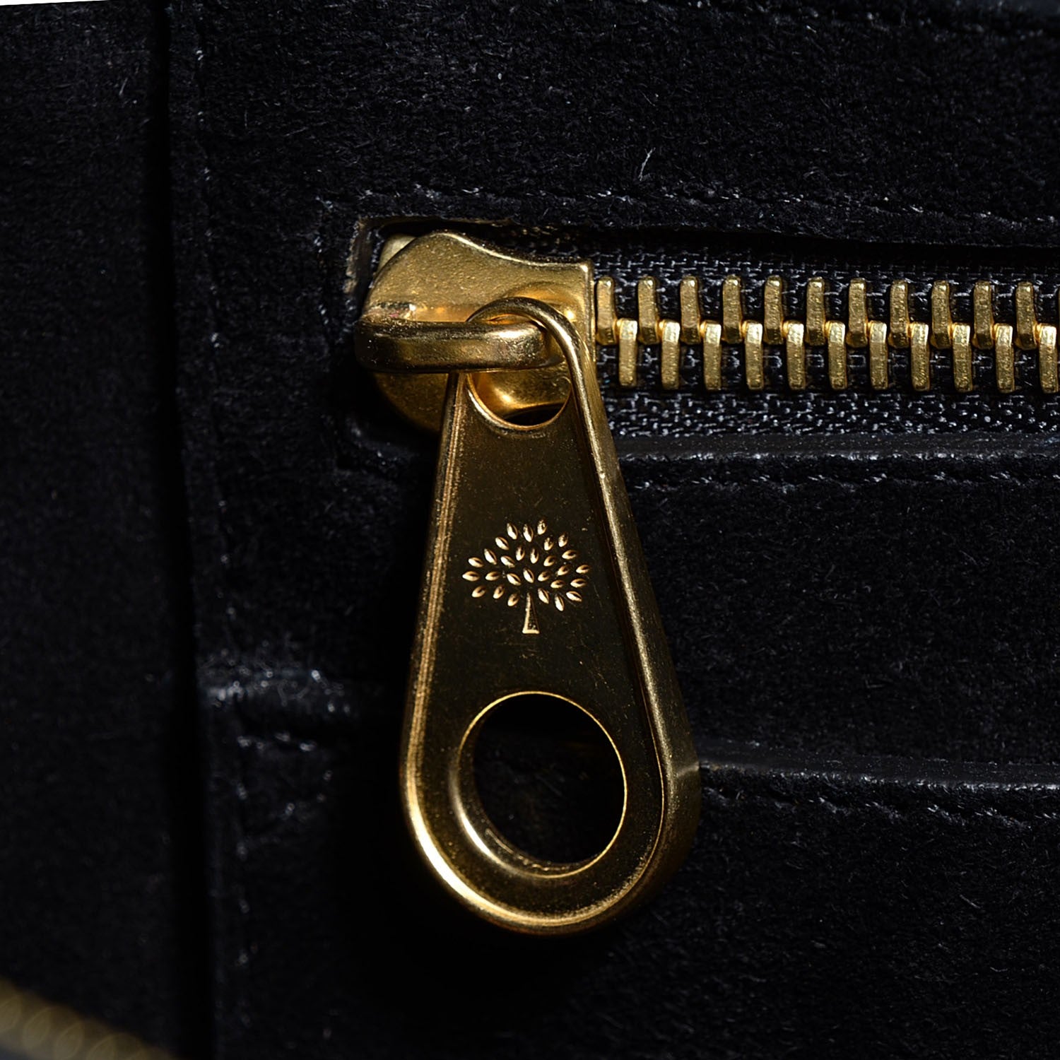 Mulberry Natural Leather Bayswater Black 11 of 12