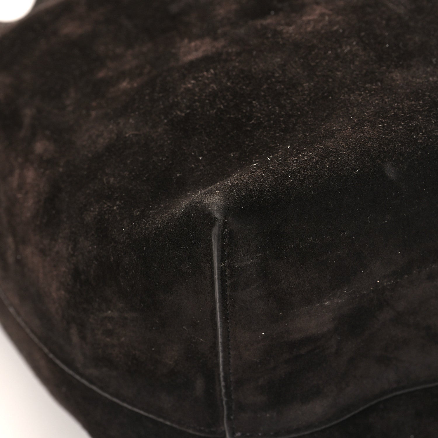 The Row Suede Calfskin Medium N/S Park Tote Dark Brown 8 of 11