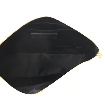 Saint Laurent Calfskin Matelasse Monogram Lou Camera Bag Crema Soft 5 of 10