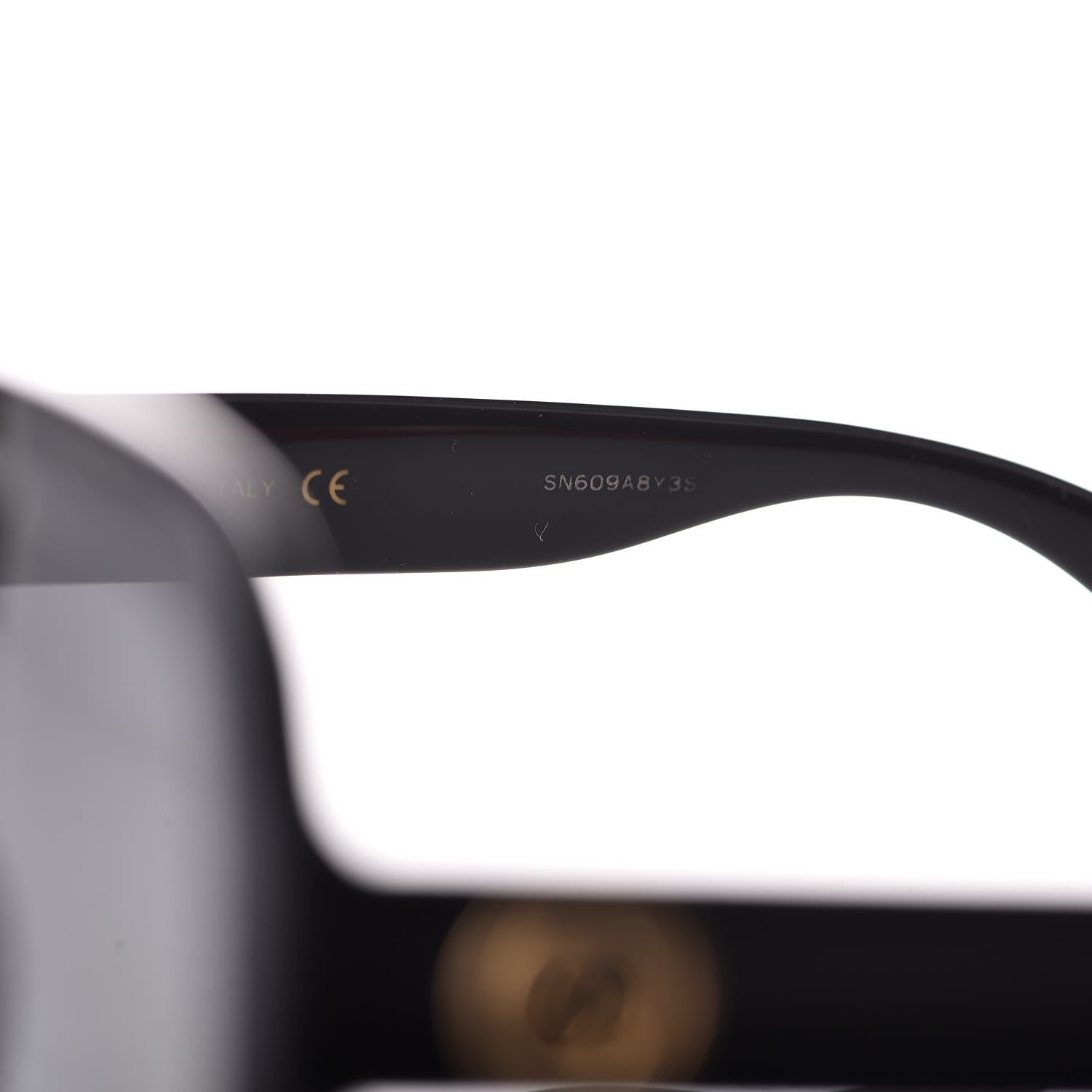 Gucci Oversize Square GG 0036S Sunglasses Black 6 of 7