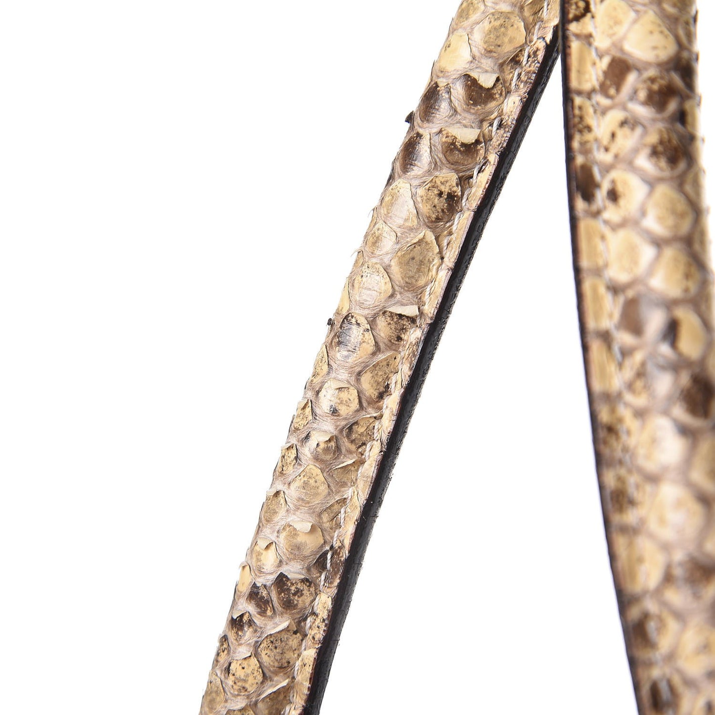 Raffia Python Tote