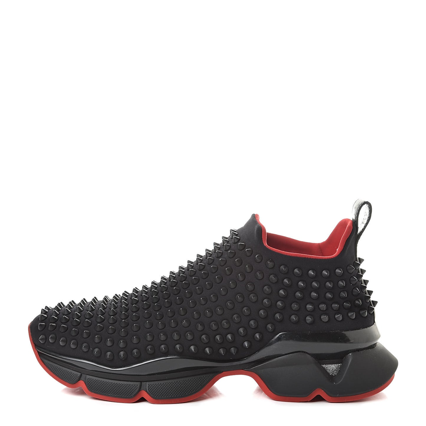 Neoprene Spike Sock Donna Flat Sneakers 40 Black