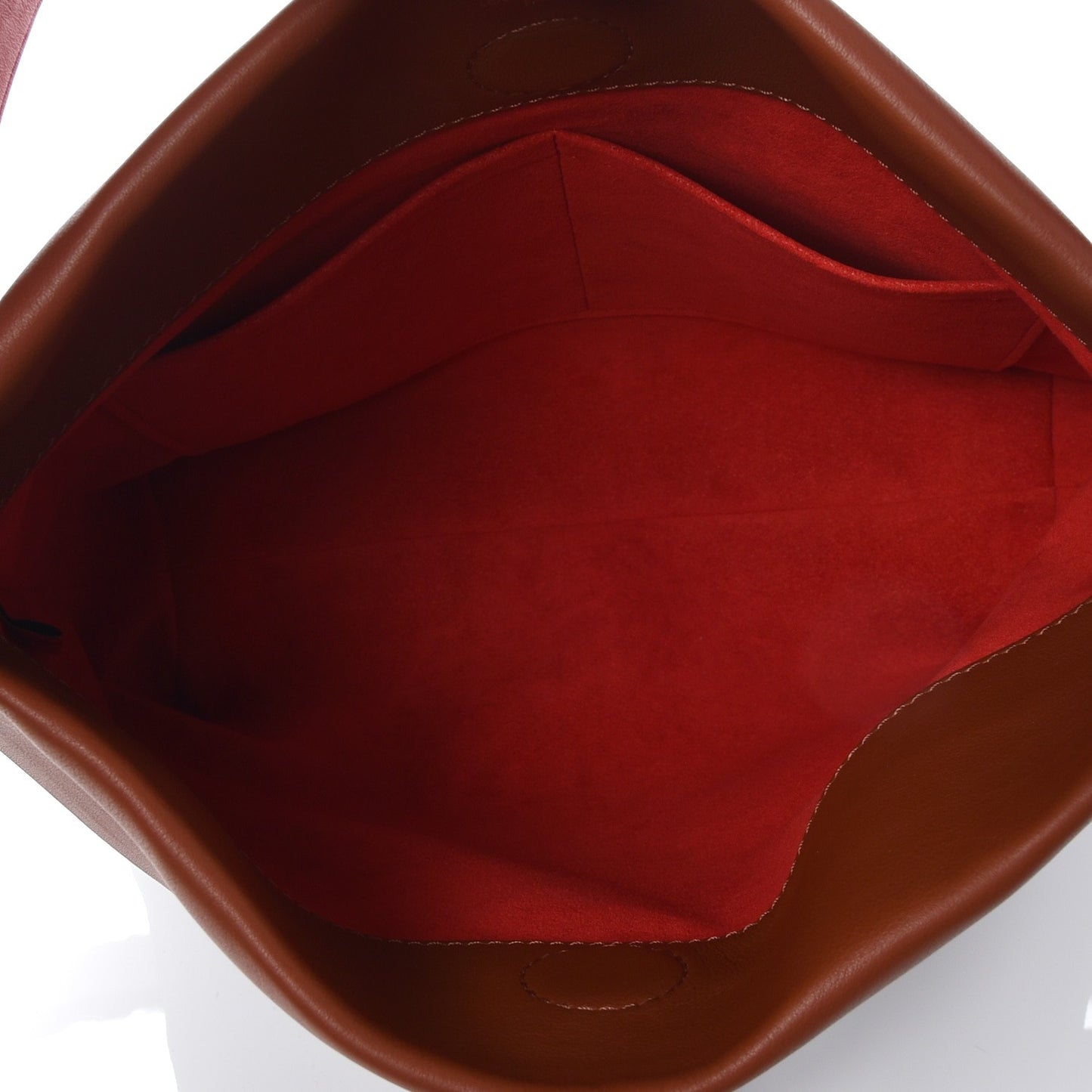 Monogram Tuileries Besace Caramel Rouge