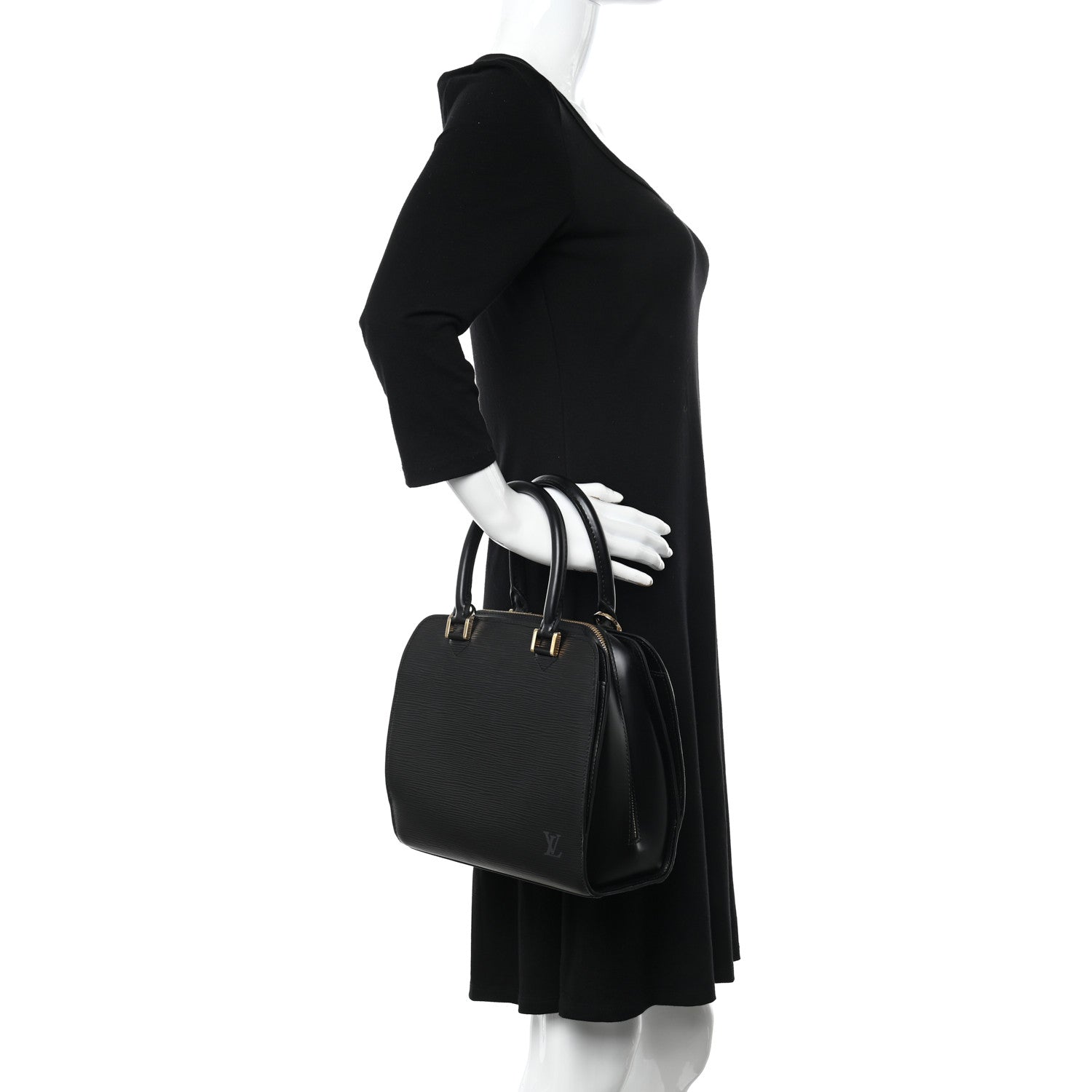 Louis Vuitton Epi Pont-Neuf Black 2 of 9