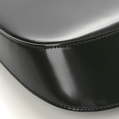 Prada Spazzolato Cleo Shoulder Bag Black 8 of 9