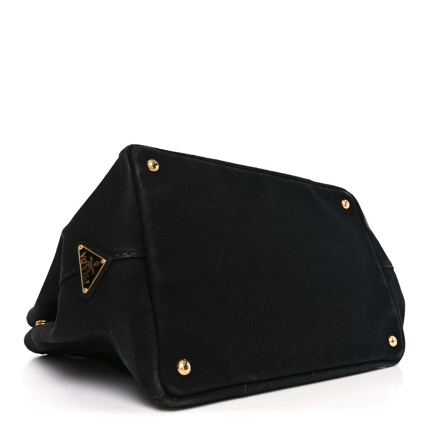Prada Canapa Logo Tote Black 3 of 8