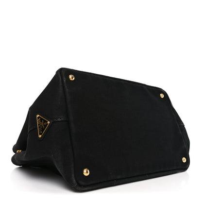Prada Canapa Logo Tote Black 3 of 8