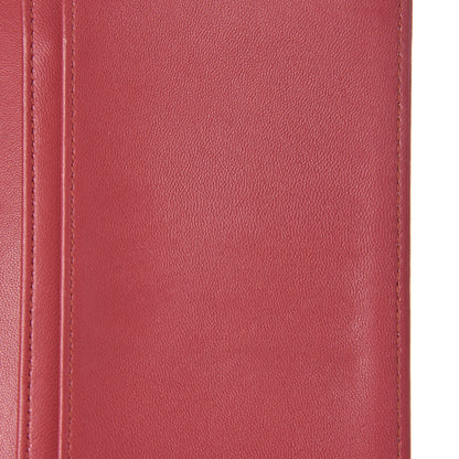 Chanel Lambskin Quilted Boy Yen Wallet Pink 13 of 14