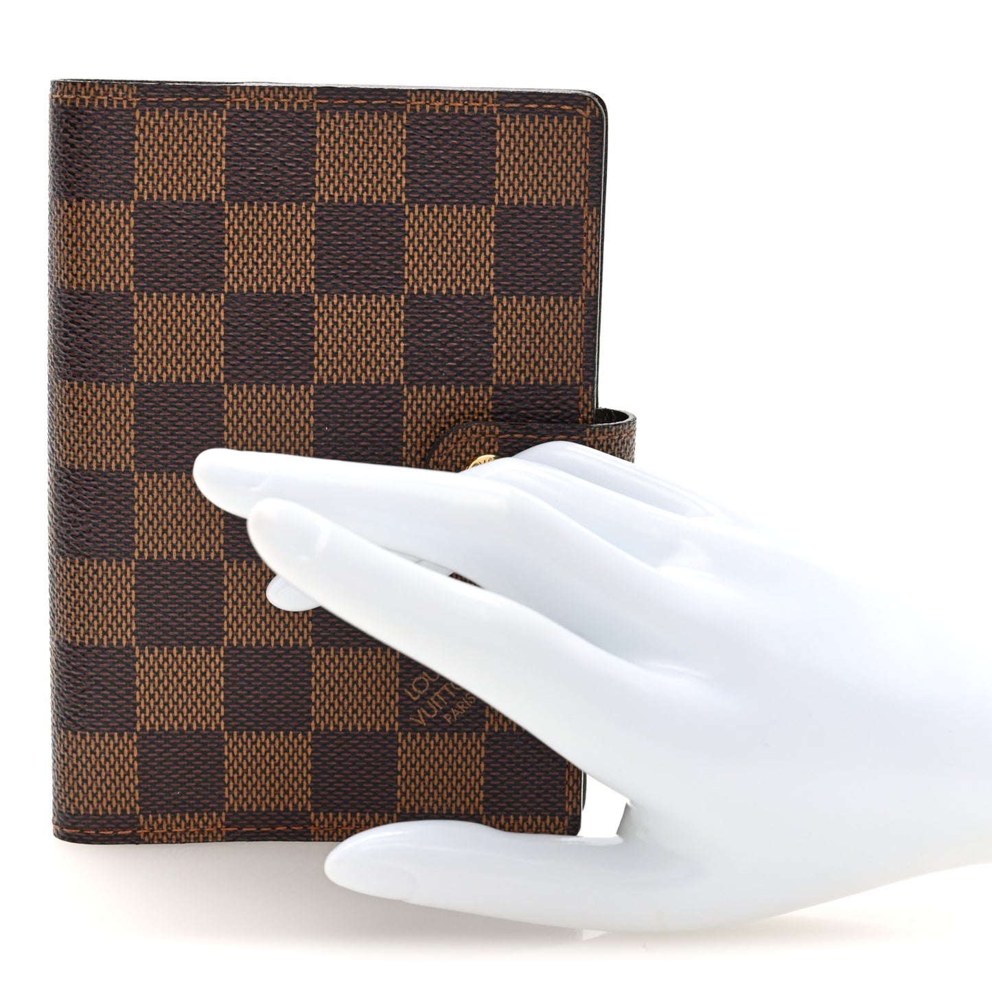 Damier Ebene Small Ring Agenda Cover