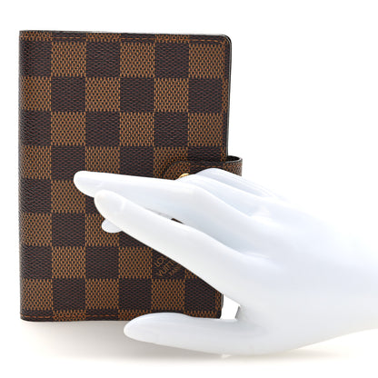 Louis Vuitton Damier Ebene Small Ring Agenda Cover 2 of 6