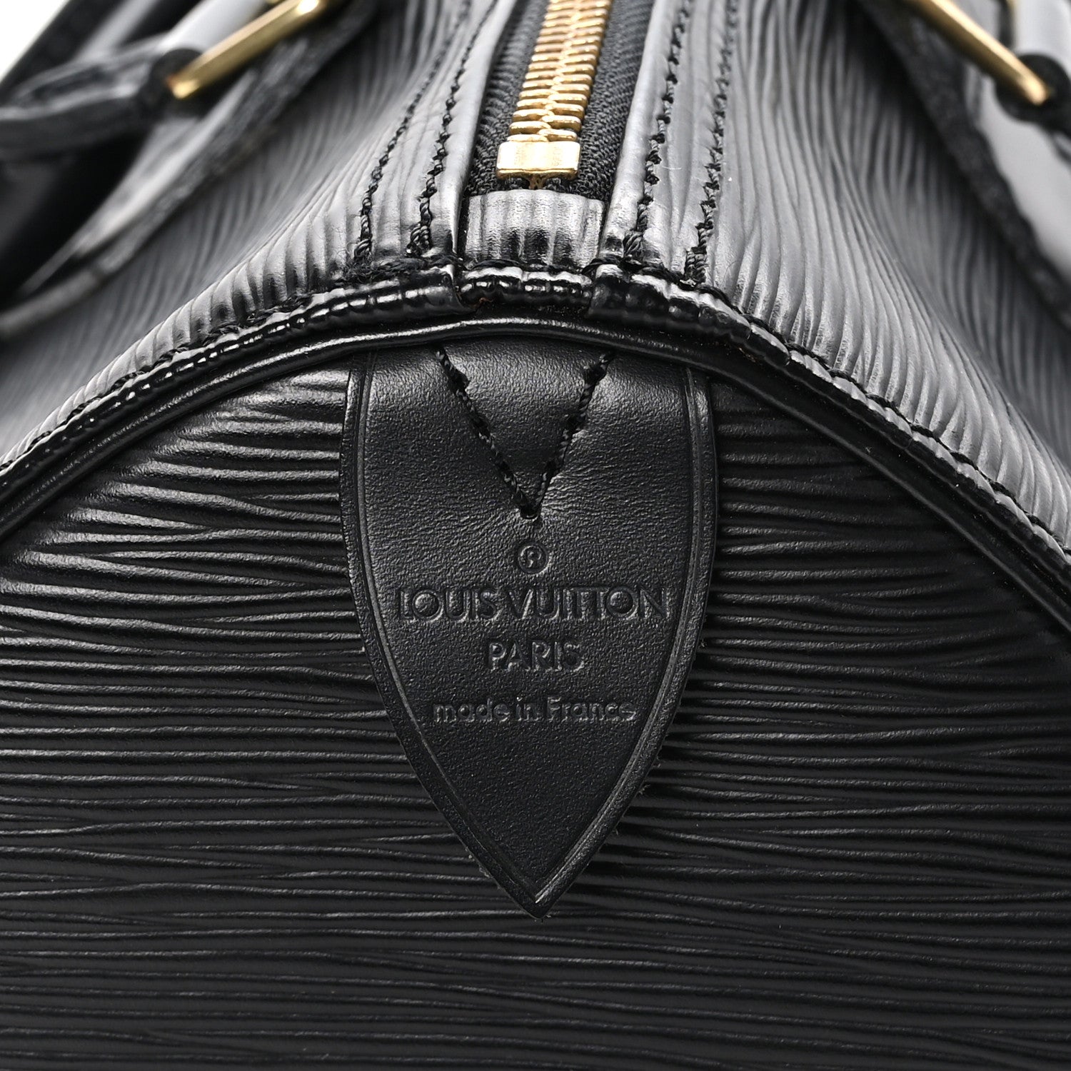 Louis Vuitton Epi Speedy 30 Black 7 of 14