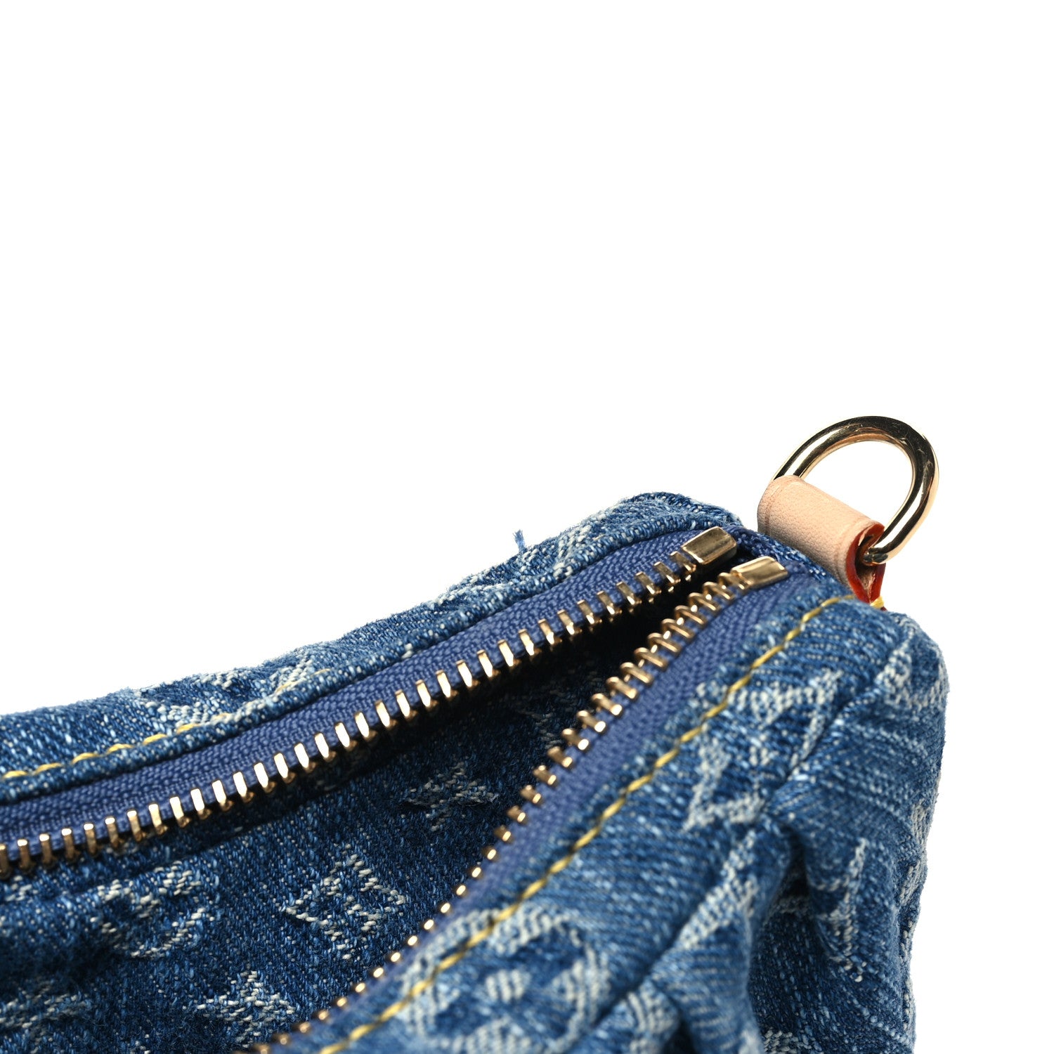 Louis Vuitton Monogram Denim Pochette Valley Blue 10 of 10