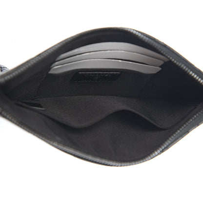 Chanel Aged Calfskin Quilted Medium Reissue Cosmetic Case So Black 4 of 6