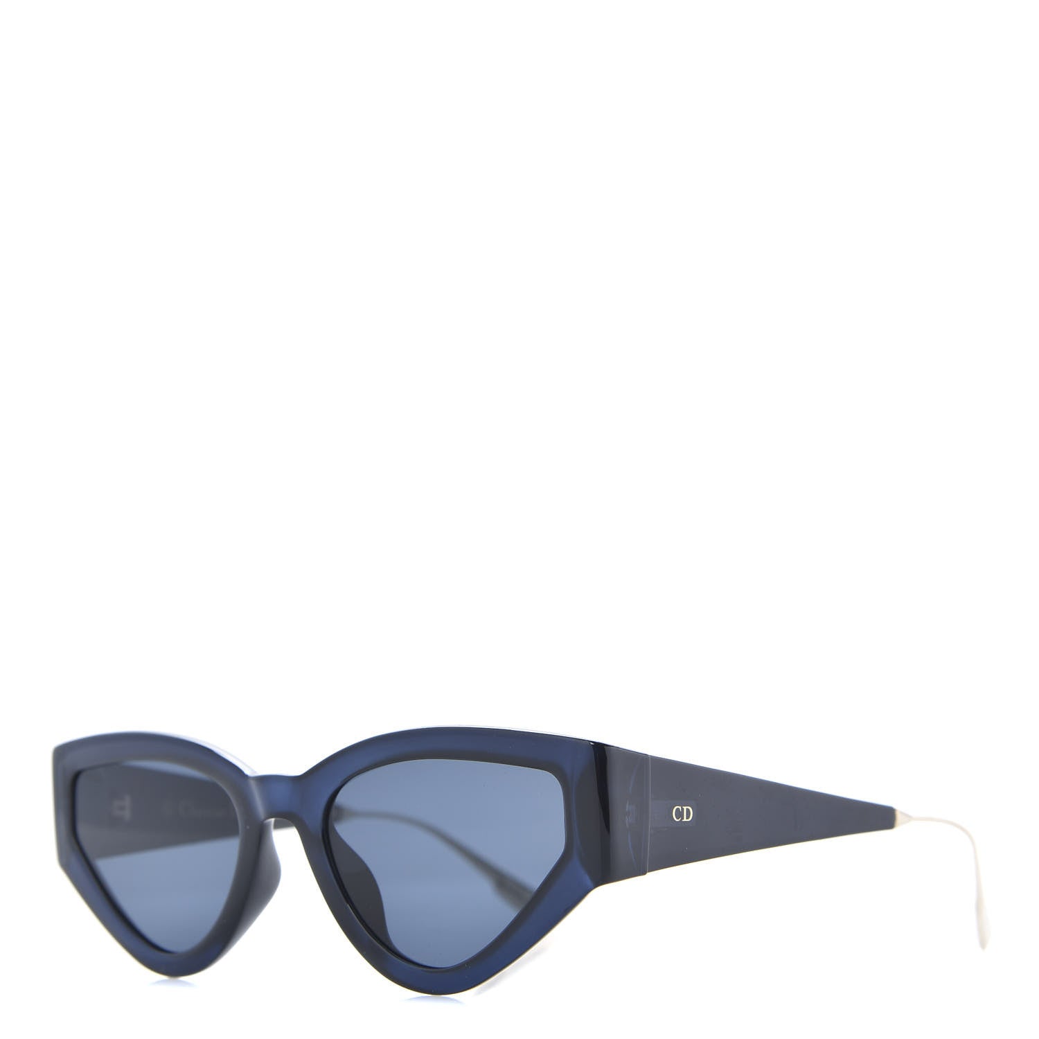 Christian Dior Cat Style Dior 1 Sunglasses Blue 1 of 7