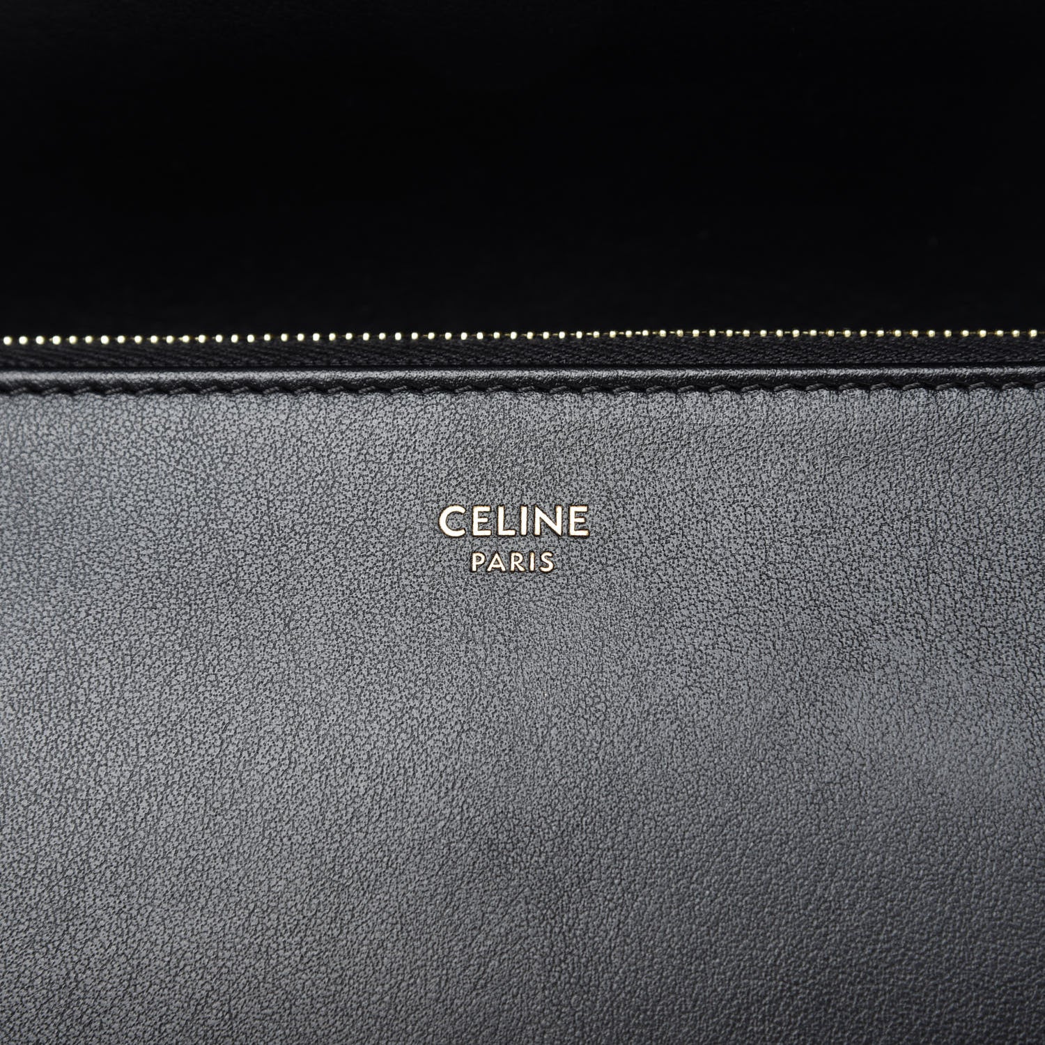Celine Smooth Calfskin Tassel Belt Bag Black 8 of 10