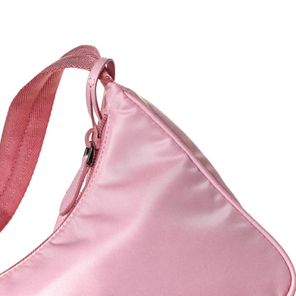 Prada Tessuto Nylon Saffiano Mini Re-Edition 2000 Bag Rosa 15 of 15