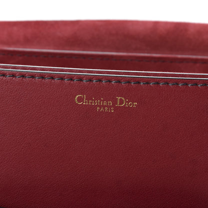 Christian Dior Smooth Calfskin Dio(r)evolution Flap Bag Dark Red 7 of 10
