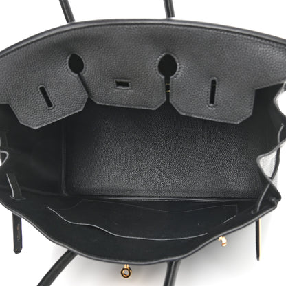 Hermes Togo Birkin 35 Black 12 of 33