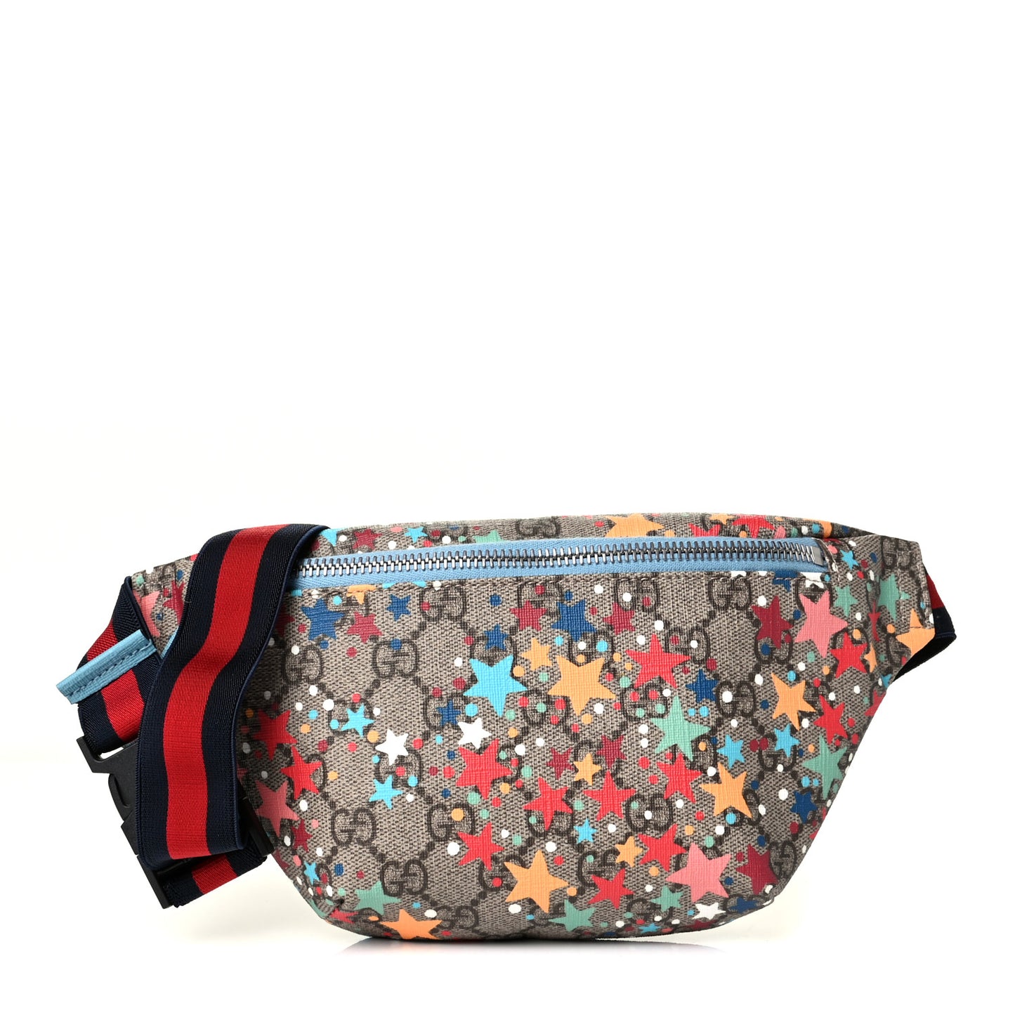 GG Supreme Monogram Childrens Star Print Belt Bag Multicolor